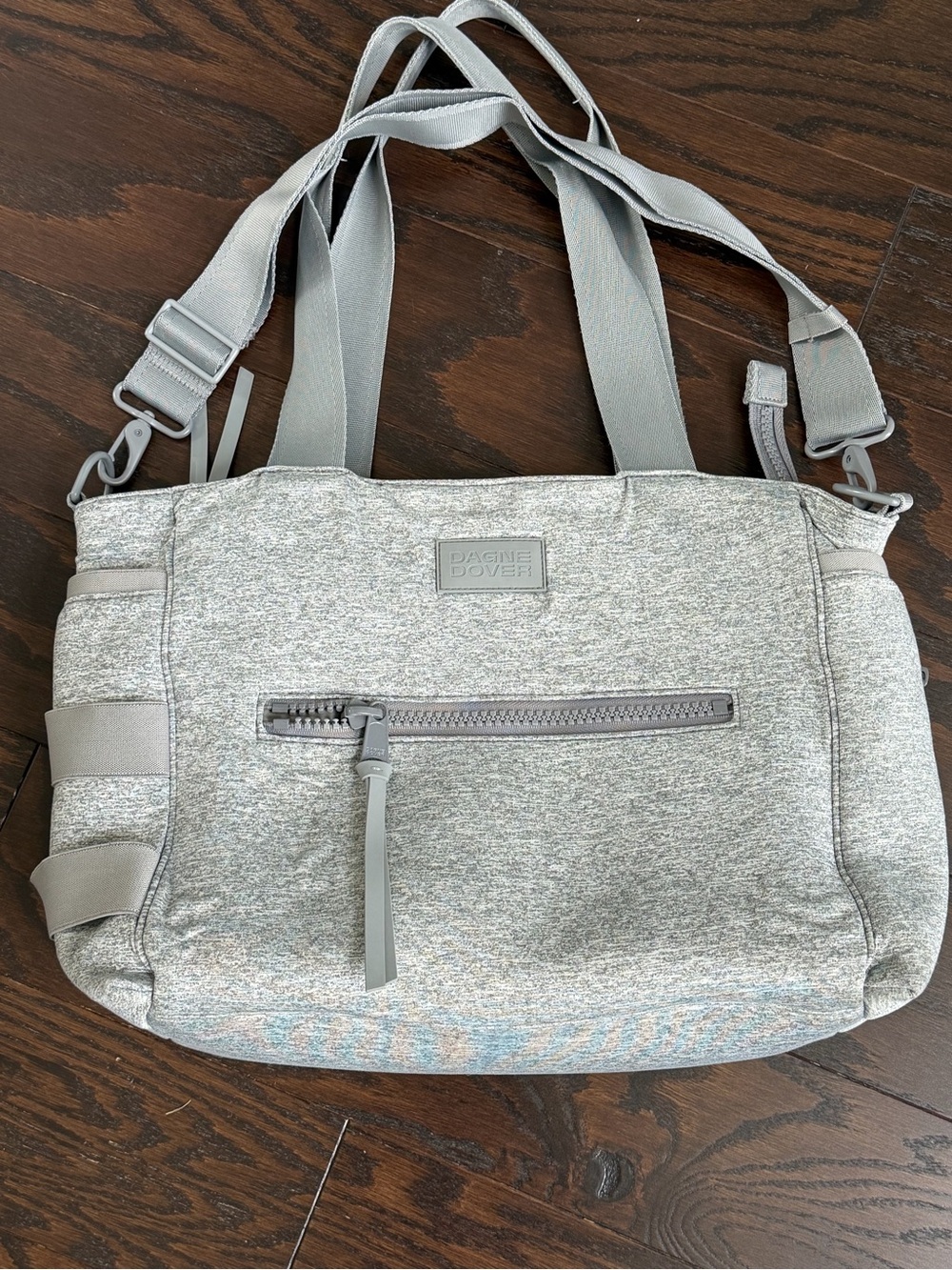 Dagne Dover Light Gray Wade Diaper Tote
